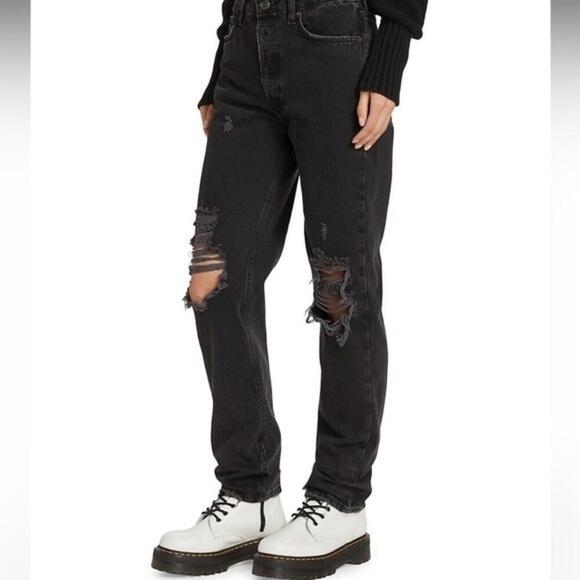 FREE PEOPLE The Lasso High Rise Jeans - Picture 9 of 10